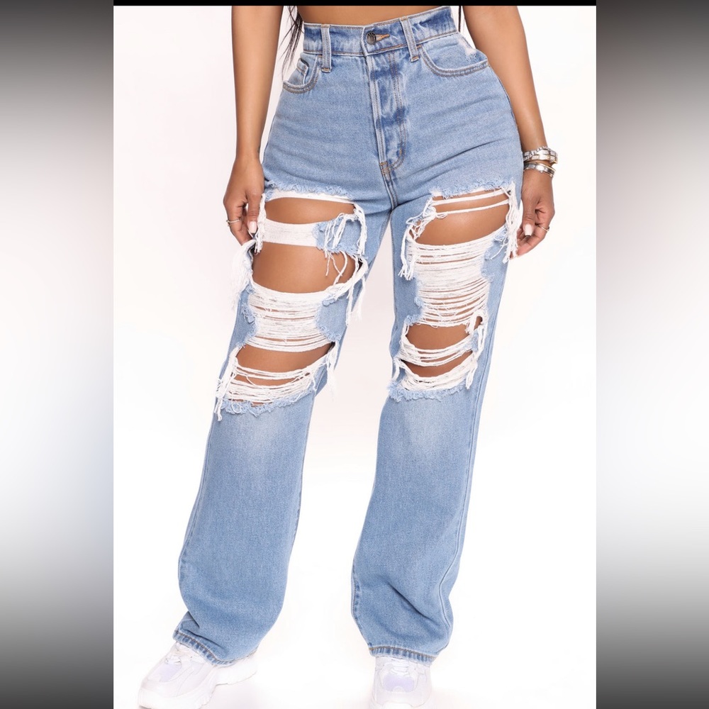 Destroyed 90’s Jeans